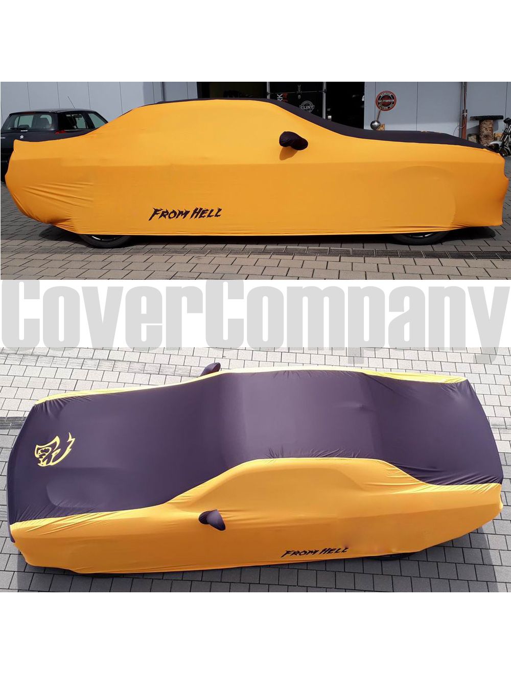 Telo Copriauto Dodge su Misura Scamosciato Serie Platinum Interno