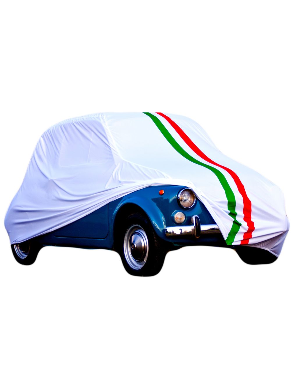 Telo Copriauto Scamosciato su Misura per Fiat 500 - Cover Company Italia