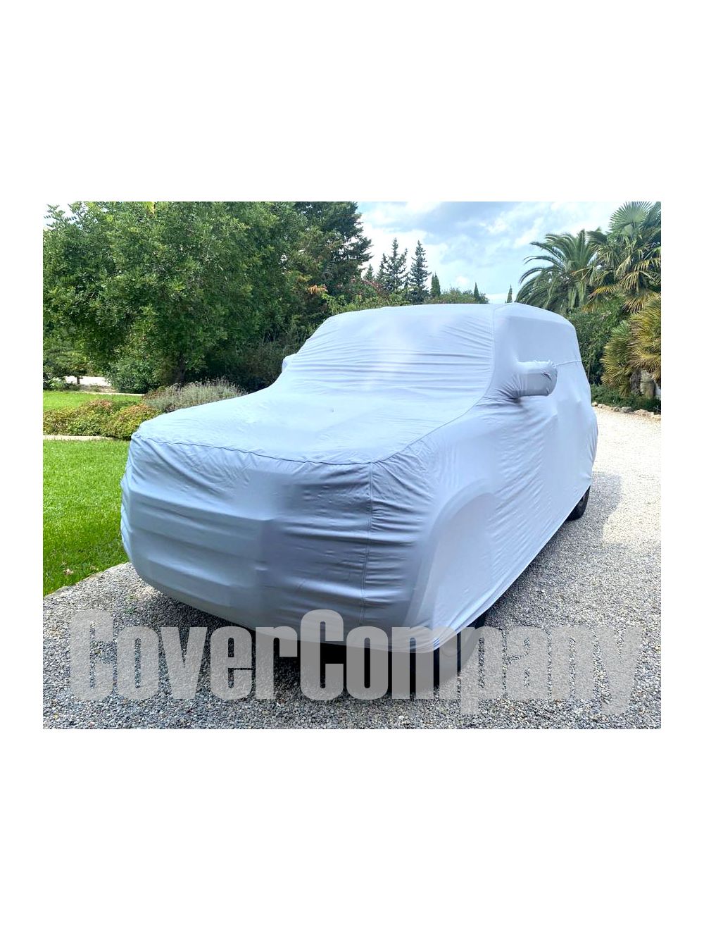 Telo Copriauto Impermeabile Per Land Rover Discovery Sport (2015-2023) - Esterno Antigrandine E Antipolvere - Taglia S Con Cerniera E Cinghie