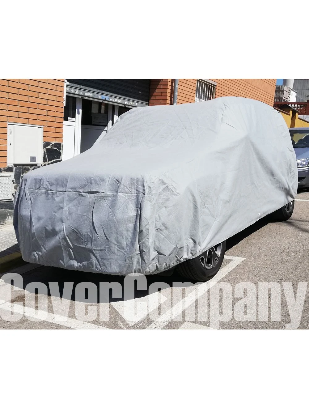 Telo Copriauto Antigrandine Per Citroen C4 Cactus - Impermeabile Traspirante Con Cerniera E Serratura