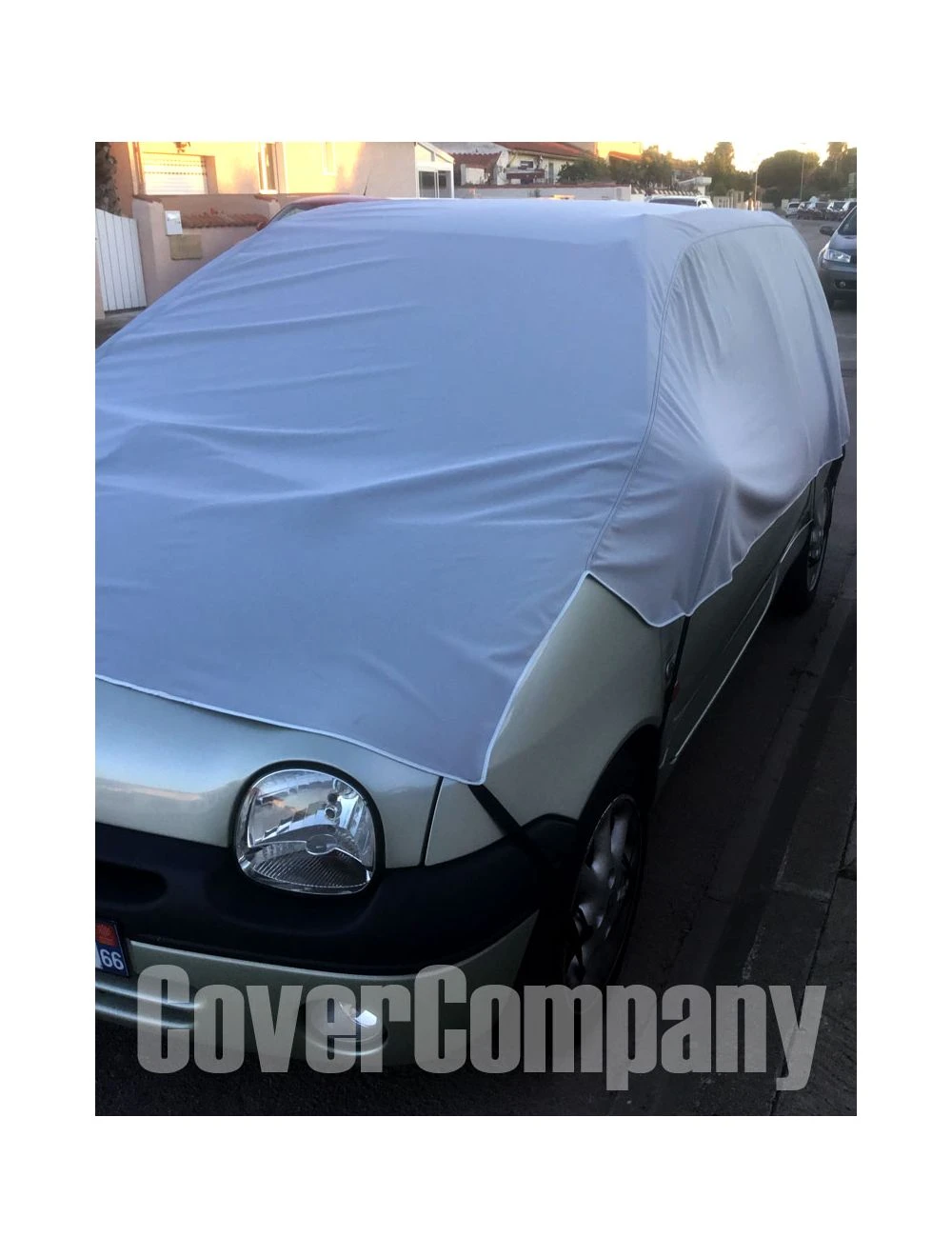 Telo Copriauto Mezza Impermeabile - 390x230 Cm, Oxford Con Velluto, 8 Ganci | Anti UV, Neve, Vento - Foto 7